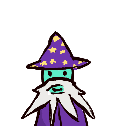 w1zard with Starry Purple and Cyan Veil